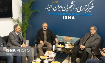 علیاصغر پورمحمدی و محمدرضا جعفری جلوه به ایسنا آمدند