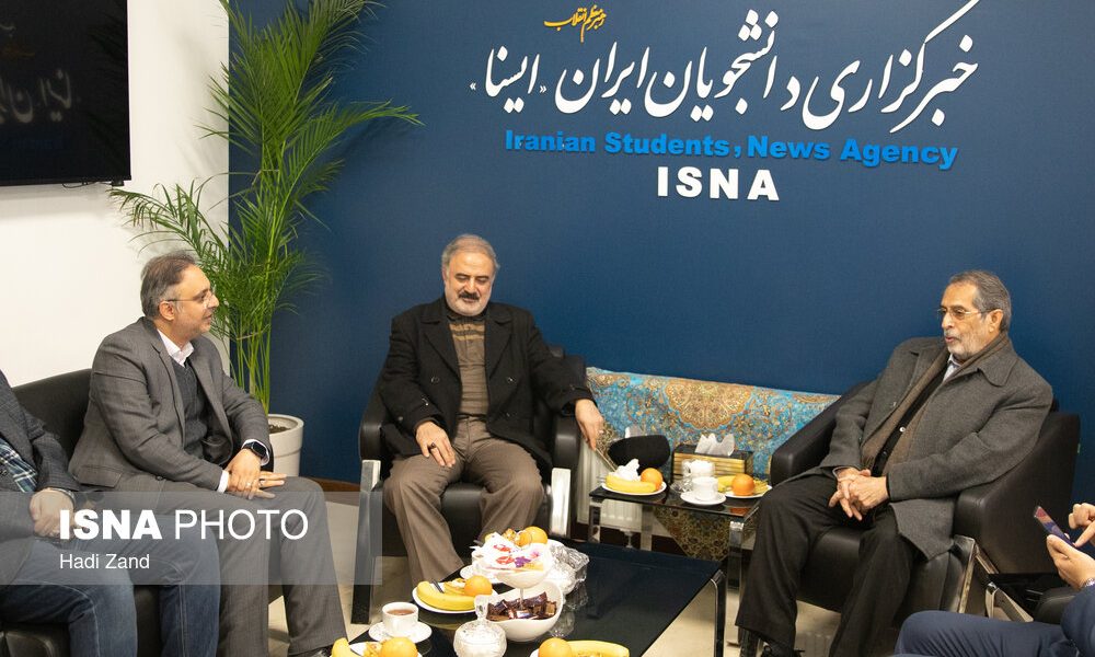 علی‌اصغر پورمحمدی و محمدرضا جعفری جلوه به ایسنا آمدند