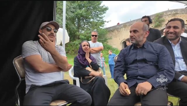 انتشار ویدئویی از حضور جبلی در پشت‌صحنه  «پایتخت ۷»