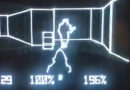 Doom, in vector graphics, on the Vectrex console