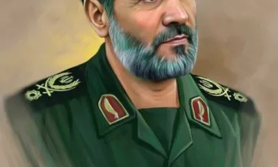 تصویر شهید قهاری به خانوادهاش اهدا شد