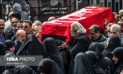 بدرقه پیکر مسعودشاهی از مقابل تالار وحدت داستان او
