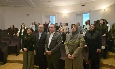 برگزاری افتتاحیه روزهای فیلم وانیمیشن ایرانی در کتابخانه ملی ایروان