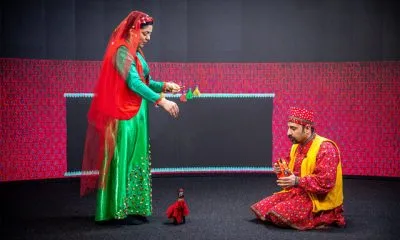 ویدیو درخواست خانواده‌ای هنرمند برای زنده نگه داشتن هنر خیمه‌شب‌بازی