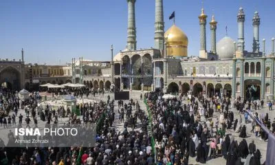 پخش برنامه زنده از حرم امام رضاع