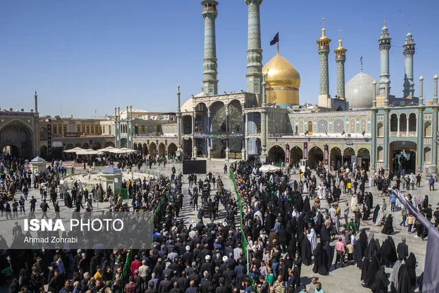 پخش برنامه زنده از حرم امام رضاع