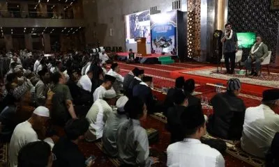 کاروان قاریان محفل به مسجد استقلال جاکارتا رسید