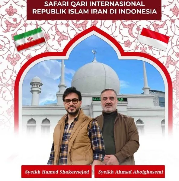 ۱۰۰ خبرنگار و شبکه‌های تلویزیونی برنامه محفل را در اندونزی