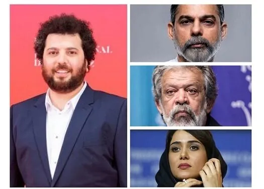 زن و بچه روستایی با معادی، ایزدیار و حسن پورشیرازی