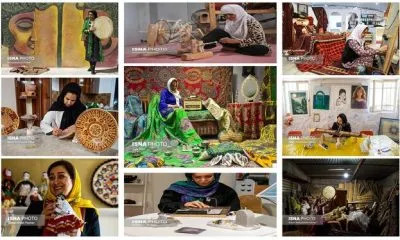 هر زن هنرمند در دل خود جهانی دارد