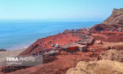 هشدار یک هنرمند درباره فروش خاک هرمز