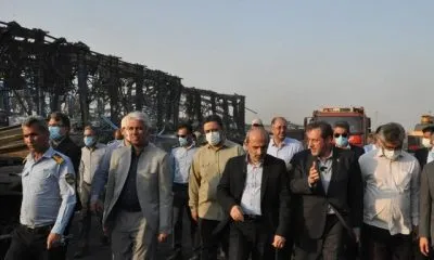 اظهارات رئیس صدا و سیما در بازدید از محل انفجار