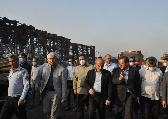 اظهارات رئیس صدا و سیما در بازدید از محل انفجار