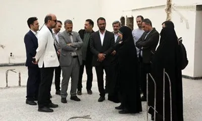 بازدید رییس کمیسیون فرهنگی شورای شهر از پردیس تئاتر ایران‌شهر