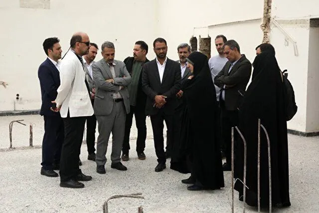 بازدید رییس کمیسیون فرهنگی شورای شهر از پردیس تئاتر ایران‌شهر