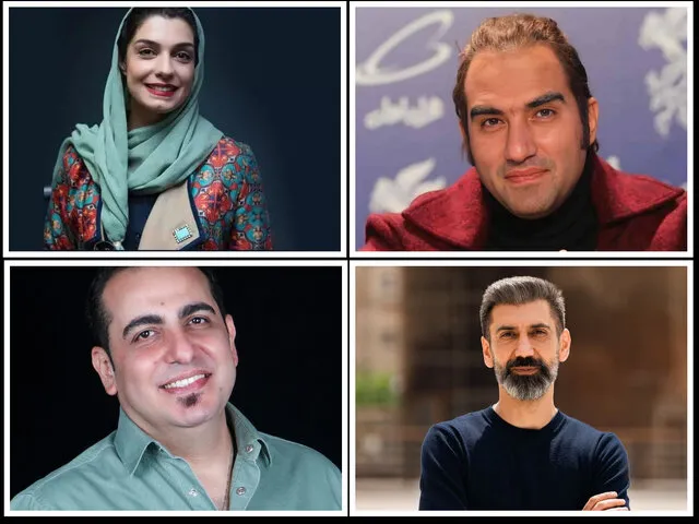 رضا یزدانی، الیکا عبدالرزاقی، سینا رازانی، محمد لقمانیان و در