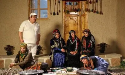 میرطاهر مظلومی و گیتی قاسمی مجری مسابقه تلویزیونی