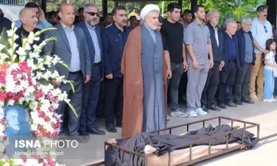 هنرمند توانای سینما و تلویزیون گیلان در آستارا تشییع شد