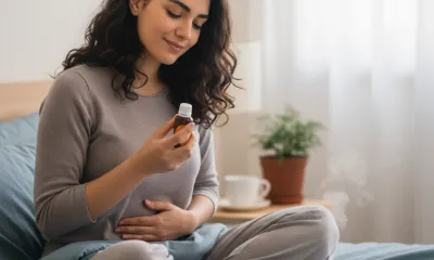 درد قائدگی و روغن گل مغربی